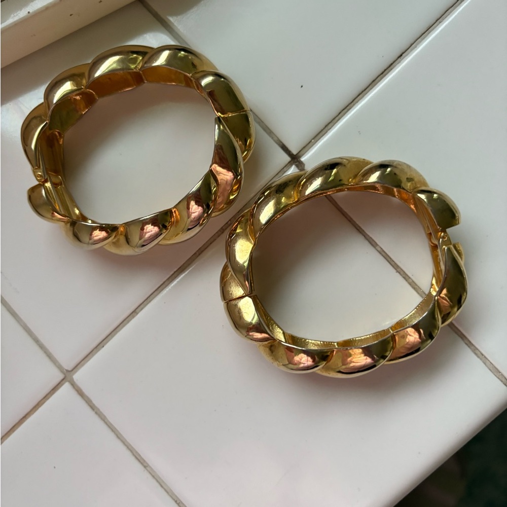 Vintage Gold Bangles - Picture 4 of 5